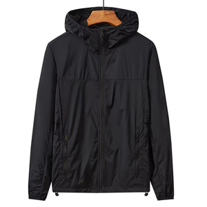 Chaqueta cortavientos de alta calidad, chaqueta de calle para hombre, logotipo personalizado, jersey con media cremallera, Sudadera con capucha, chaqueta para exteriores - Product Image 3