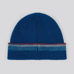 หมวกบีนนี่ถักลายทางสำหรับผู้ใหญ่และเยาวชนหมวกบีนนี่ยืดได้น้ำหนักเบา - Product Image 1