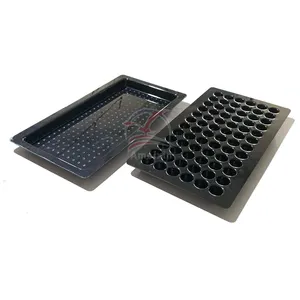 Hydroponics Seedling Tray Double Layers Seed Planting Sprout Plate Vegetable Nursery Grow Tray