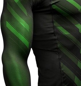 Rashguard de Jiu-Jitsu à manches longues Metaru - Polyester/Spandex, séchage rapide, respirant, antibactérien, protection UV - Product Image 3