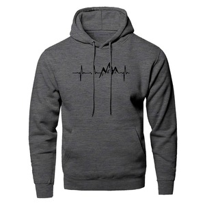 New Stylish Breathable Hoodies Men 100% Organic Cotton Casual Pullover <b>3D</b> Printed Design Premium Men's Hoodies - Product Image 4