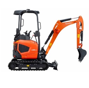 Mini-excavatrice sur chenilles U17-5 robuste de 2 tonnes avec moteur diesel pour la construction, l'excavation et l'aménagement paysager - Product Image 5