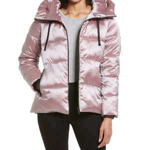 Vestes matelassées personnalisées pour femmes de haute qualité avec rembourrage en coton, longue longueur et respirante, dernier nouveau design - Product Image 3