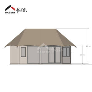 Tenda Prefabbricata per Caffetteria in <span class=keywords><strong>Vendita</strong></span> |   Architettura di Ristoranti con Struttura in Acciaio |   Soluzioni Modulari per la Ristorazione all'Aperto per Hotel - Product Image 5
