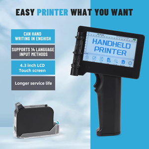 Tự động cấp cầm tay máy in phun tốc độ nhanh mã hóa máy Nhựa kim loại thẻ vải nhãn ngày tij tấm loại động cơ sử dụng - Product Image 5