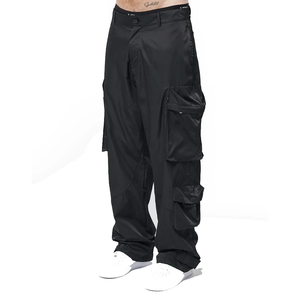 Premium Winter Casual Breathable Eco-friendly Multi-pocket Nylon Men's Streetwear <b>Parachute</b> Utility <b>Pants</b> With Custom Logo - Product Image 1