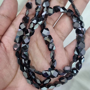 Perles de diamant fantaisie Moissanite noire - Product Image 1