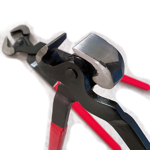 Fabricante Pinza de pezuña de acero inoxidable Instrumentos veterinarios Pinza de pezuña de mango rojo Pinza de pezuña de caballo de la mejor calidad - Product Image 6