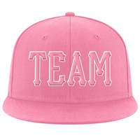 Gorra de Béisbol Deportiva Unisex de Alta Calidad, Personalizada, de Alta Gama, Estilo Hip-Hop, Color Rosa, Bordado 3D, 6 Paneles, Ajustable, para Fiestas y Viajes