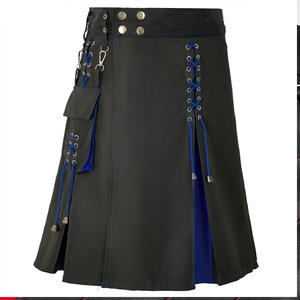 Scottish Traditional Custom Handmade <b>Tartan</b> Kilt Wool <b>Material</b> Custom Logo Direct Factory Manufacturer Wholesale Available - Product Image 1