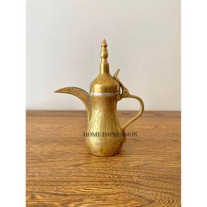 Cafetière arabe Dallah au design tendance, forme et taille personnalisées, en acier inoxydable, moderne, écologique, avec poignées design - Product Image 4