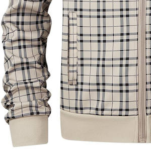 Vestes et pantalons de survêtement à glissière 100% coton de haute qualité grande taille Streetwear survêtements impression personnalisée Logo survêtement pour homme - Product Image 2