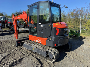 รถขุดขนาดเล็ก Kubota KX060-5 น้ำหนัก 6.0 ตัน รถขุดมือสองสำหรับงานหนัก เครื่องจักรเคลื่อนย้ายดินสำหรับงานก่อสร้าง มีจำหน่าย - Product Image 2