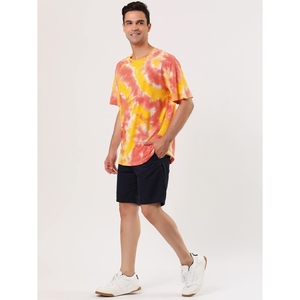 Venta al por mayor nuevo diseño de lujo de calidad 100% algodón transpirable marca Tie Dye hombres camiseta de gran tamaño de alta calidad de fabricación - Product Image 4