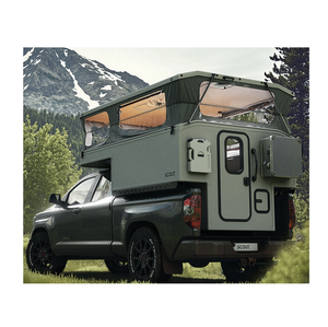 Camper de aluminio desplegable para camioneta, ligero, con tienda de techo para viajes todoterreno - Product Image 3