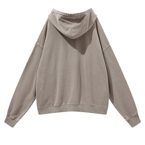 Autumn and Winter New Product Custom Side Pockets Loose Sports Hoodie <b>Blanket</b> <b>Thick</b> Drawstring Hoodie - Product Image 4