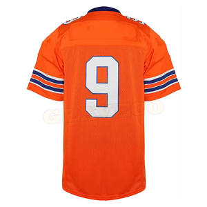 Camiseta de fútbol americano personalizable, nuevo diseño, ropa deportiva transpirable de Pakistán, opciones de talla grande disponibles - Product Image 2