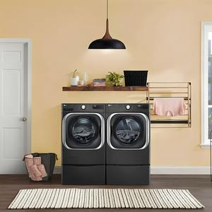 NEW ARRIVALS WM8900HBA 5.2 Cu Ft Laveuse à chargement frontal en acier noir - Product Image 5