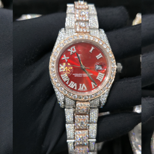 นาฬิกาควอตซ์สี่เหลี่ยมจัตุรัสแบบอนาล็อก ประดับเพชรโมอิสซาไนต์ VVS 30 กะรัต สไตล์ฮิปฮอปสุดหรูจากผู้ผลิตชั้นนำ - Product Image 1