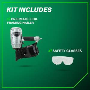 เครื่องยิงตะปูลมอเนกประสงค์สำหรับงานเฟอร์นิเจอร์ ก่อสร้าง พื้น โครงถัก หลังคา และงานติดตั้งพื้นระเบียง - Product Image 3