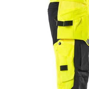 Pantalon de travail en polyester de la meilleure qualité avec fonctions de sécurité multi-poches Options de taille plus à vendre - Product Image 5