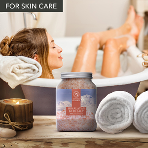 Sel rose de l'Himalaya Aromatika pour le bain 1,3 kg 100% pur et non raffiné pour l'exfoliation et la détoxification du corps - Product Image 5