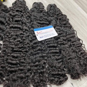 Wholesale Raw Vietnamese Hair Steam Burmese <b>Curly</b> Wholesale Human Hair <b>Bundles</b> Big Sale! All-Length - Product Image 1
