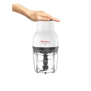 Procesador de Alimentos Eléctrico Moulinex DJ520110 LA MOULINETTE, 300W, Capacidad de 400ml, Color Negro y Blanco, Picadora Eléctrica de 300W - Product Image 5