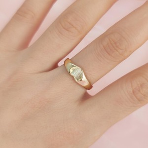 2025 haute qualité 925 bague en argent Sterling réglage or Vermeil gros coeur nouvelles femmes bague bijoux réglage Simple nouveau Design - Product Image 3