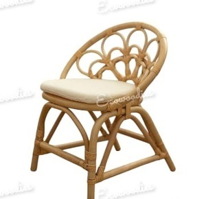 เก้าอี้หวายสีเขียวสำหรับเด็กทำด้วยมือมาใหม่เฟอร์นิเจอร์เด็กและของตกแต่งห้องเด็ก - Product Image 4