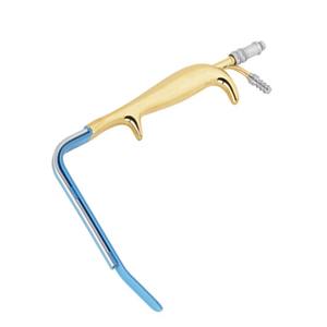 Rétracteur de rhinoplastie en fibre optique manuel réutilisable en acier inoxydable personnalisable de haute qualité |   Chirurgie plastique par fibre optique - Product Image 2