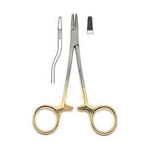 Directo de fábrica al por mayor 13cm TC Ryder soporte de aguja instrumentos quirúrgicos de precisión cuidado de la salud abrazadera de acero inoxidable Manual - Product Image 4