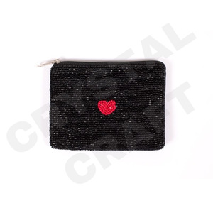 Portefeuille LCS Seed Beaded Coin Pouch Beautiful Fashionable Accessory with Fashionable Accessories Caractéristiques - Product Image 3