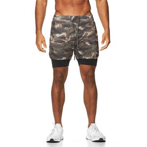 Best Selling Men's Double <b>Layer</b> Athletic Running Shorts Premium Quality Casual Style with Quick Drying & Side Pockets - Product Image 1