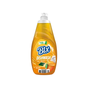 Bix detergente para lavar louça, venda quente de 750 ml, detergente líquido personalizável para uso em atacado