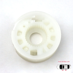 BWR222 Window Regulator Repair <b>Cable</b> Roll <b>Gear</b> Reel Wheel Pulley Front OR Rear Left Doors for 3AA837755-3AA839755 - Product Image 1