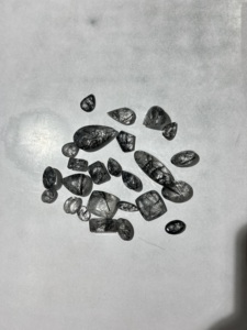 Quartz rutilé noir naturel de qualité AAA pierre précieuse de haute qualité à facettes coupe brillante bijoux de taille personnalisée en vrac troisième partie - Product Image 3