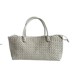 Bolso Tote de Hombro Tejido Elegante Personalizado, Bolso de Mano de Gran Capacidad con Asa Superior, Bolso de Compras Estiloso para Mujer - Product Image 2