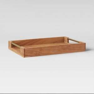 ถาดเสิร์ฟไม้ไผ่ถาดเสิร์ฟไม้หลากสไตล์งานตามสั่งถาดไม้สำหรับงานแต่งงานในบ้าน - Product Image 1