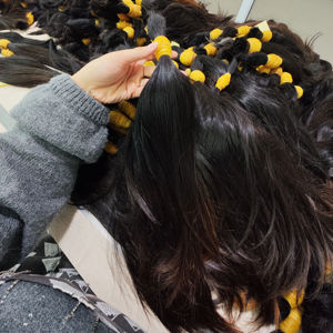 Vente chaude 2025 Vietnamien Premium Qualité 100% Extensions de Cheveux Humains Vierges Pleine Cuticule En Vrac En Gros Exportation Compétitive - Product Image 1