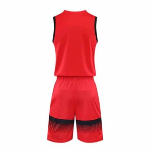 Men's Orange Basketball Jersey Set V-Neck Sleeveless Moisture Wicking 100% <b>Polyester</b> Elastic Waist <b>Shorts</b> Sublimated Print - Product Image 6