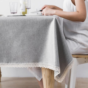 Embroidery Handmade Cotton Linen Tablecloth Punching <b>Table</b> <b>Cloth</b> For Home Wedding Restaurant <b>Table</b> Cover <b>Party</b> Home Hotel - Product Image 6