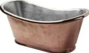 Bañera de cobre antigua de lujo, doble zapatilla, bañera de hidromasaje, bañera de cobre antigua gratis, producto de baño de lujo - Product Image 6