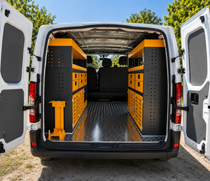 Professional OEM Mobile Workshop Storage System for Commercial Vans-Easily Assembled Knock-down Structure 10 Drawers for All - Product Image 1