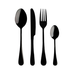Ensemble de couverts à argenterie en acier inoxydable avec poignée unique, ensemble de couverts au design unique pour mariage, hôtel, maison et restaurant - Product Image 2