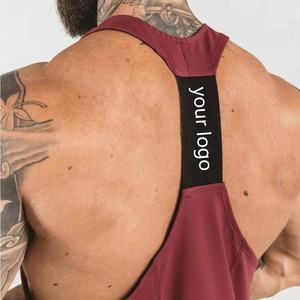 Venta al por mayor de chalecos de gran tamaño de los hombres logotipo personalizado deportes entrenamiento chaleco hombres Fitness sin mangas personalizado de talla grande GYM hombres camisetas sin mangas - Product Image 1