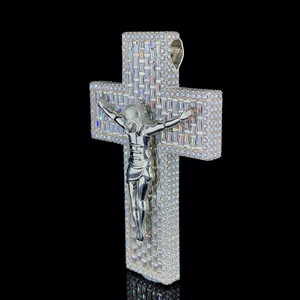 Collar con Colgante de Diamantes de Alta Calidad, Estilo Hip Hop, Joyería para Amantes de la Música, Moissanita de Primera Calidad para Fiestas - Product Image 3