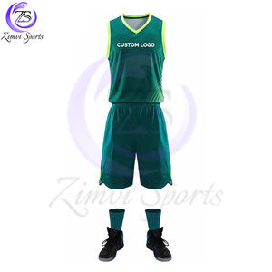 Uniforme de basket-ball haute performance réversible pour jeunes de qualité supérieure nouveau design ensembles d'uniformes vierges pour équipe sportive - Product Image 4