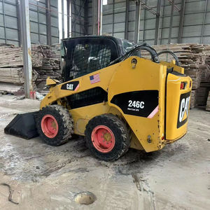 Chargeuse compacte sur pneus Caterpillar CAT262D d'occasion, faible nombre d'heures, chargeuse compacte sur pneus CAT246D, mini-chargeuse CAT262D, stock disponible - Product Image 6