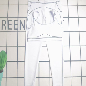 Ropa Deportiva y de Yoga, Boutique Personalizada, Ropa de Diseñador para Mujer, Sujetador Deportivo y Leggings, Conjuntos Deportivos de 2 Piezas para Yoga - Product Image 4